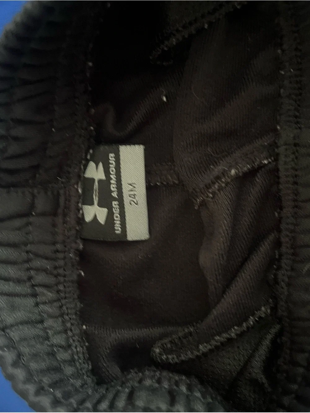 Under Armour Blue and Black Kids Track Jacket with Black Joggers